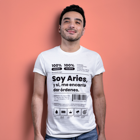 Soy Aries 💥, y sí, me encanta dar órdenes.