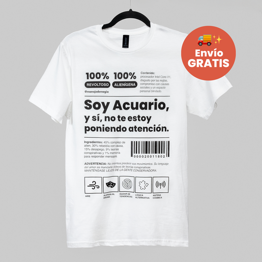 Soy Acuario 🧠, y sí, no te estoy poniendo atención.